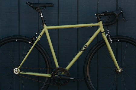 4130 - Matte Olive – (Fixed Gear / Single-Speed)-State Bicycle Co.-outdoor